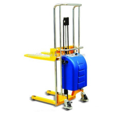 Light Duty Semi Electric Stacker battery manual stacker